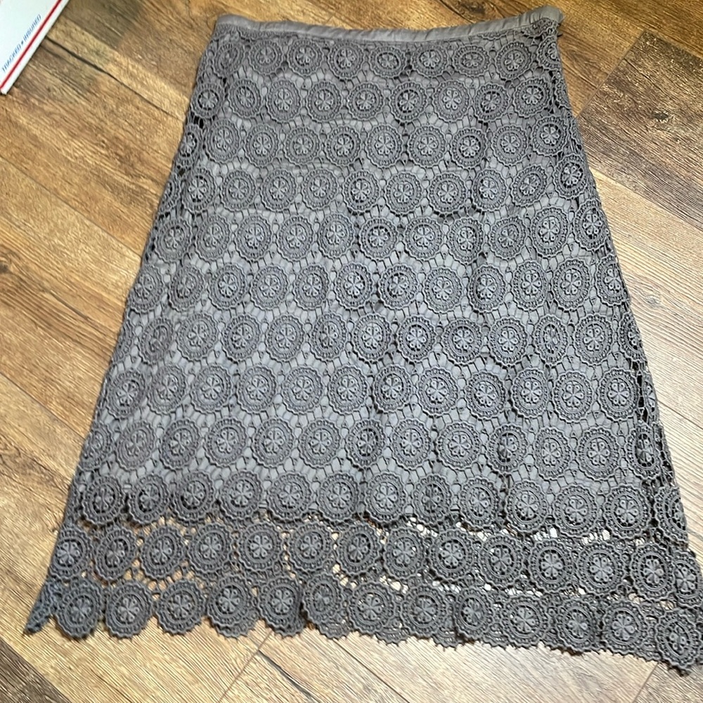 Lace Garnet Hill size 12 skirt waist 16 length 29🪨🪨🪨